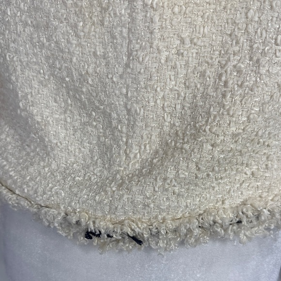 ESCADA CREAM TEXTURED BOUCLÉ BLAZER WOMEN’S SIZE 38 (US M) - Picture 9 of 9